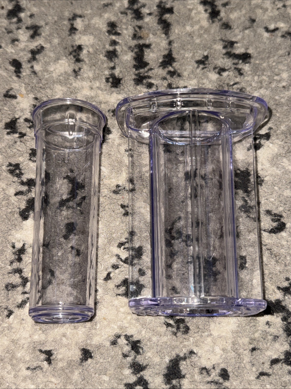KitchenAid 7 Cup Food Processor E105402 PUSHER ONLY 2 Piece OEM Replacement Part