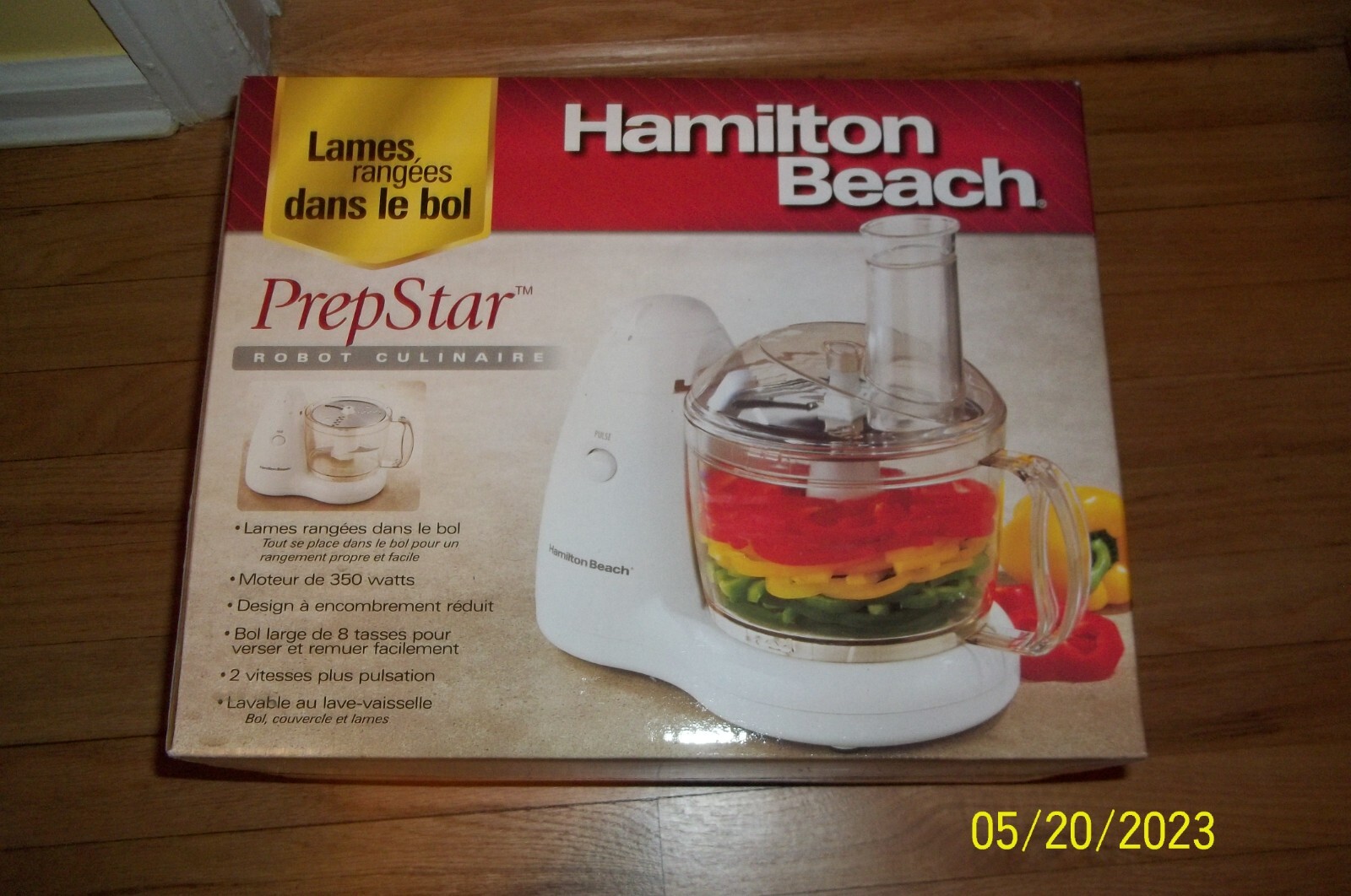 Hamilton Beach 70550R PrepStar Food Processor – White