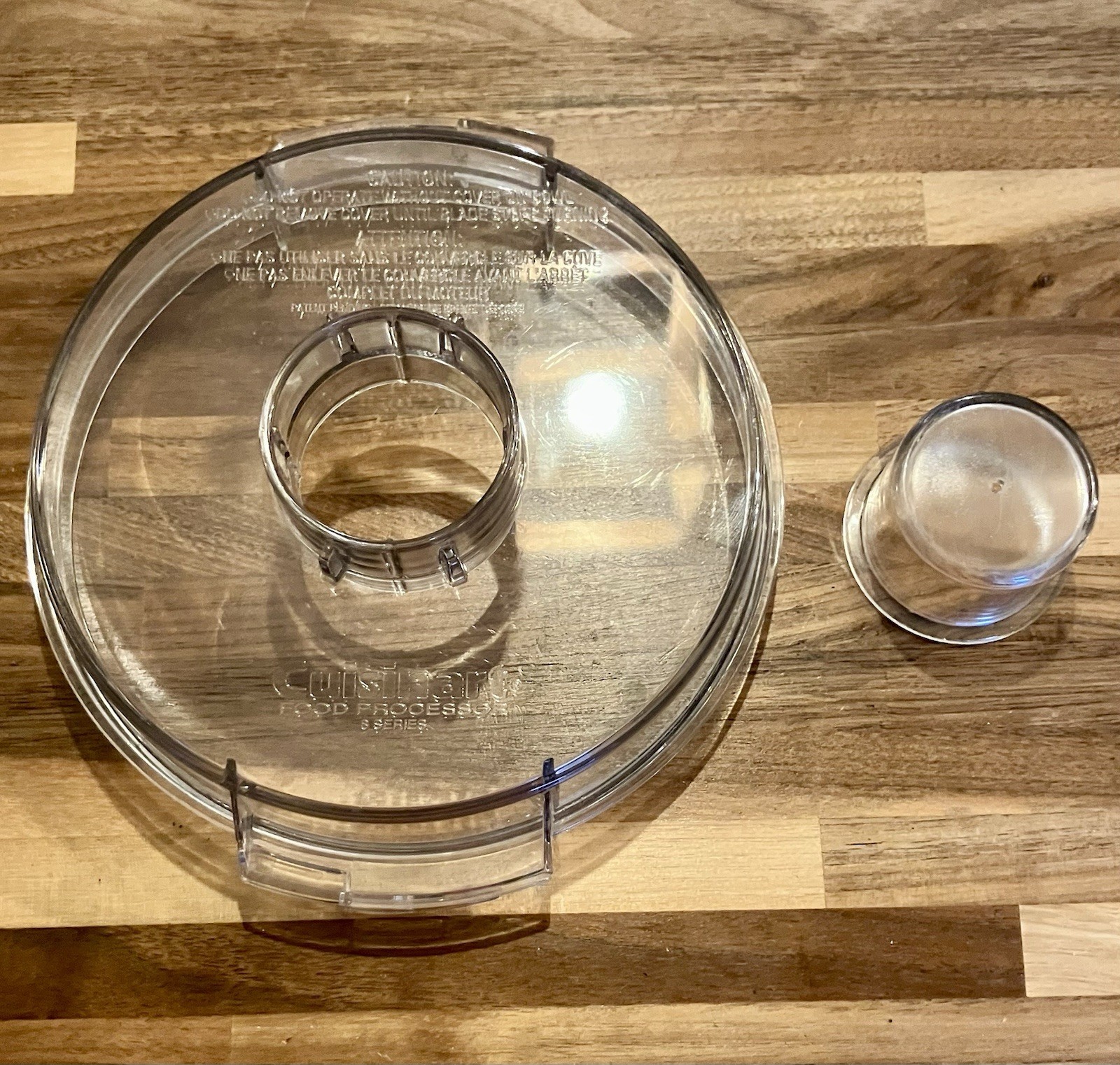 CUISINART PRO CUSTOM 11 FOOD PROCESSOR DLC-8 SERIES FLAT LID DLC-806GTX W/ CAP