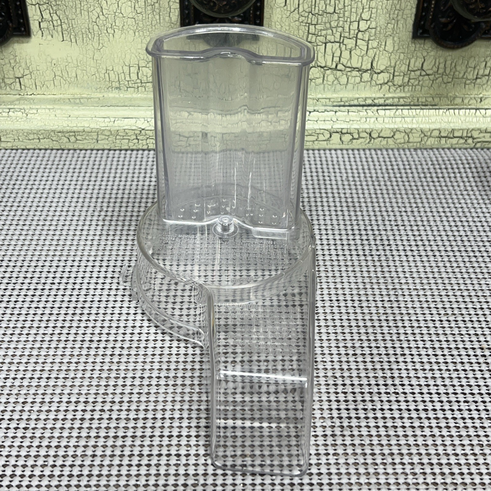 Black and Decker Mini Pro Processor MFP200 Replacement Lid w Chute and Pusher