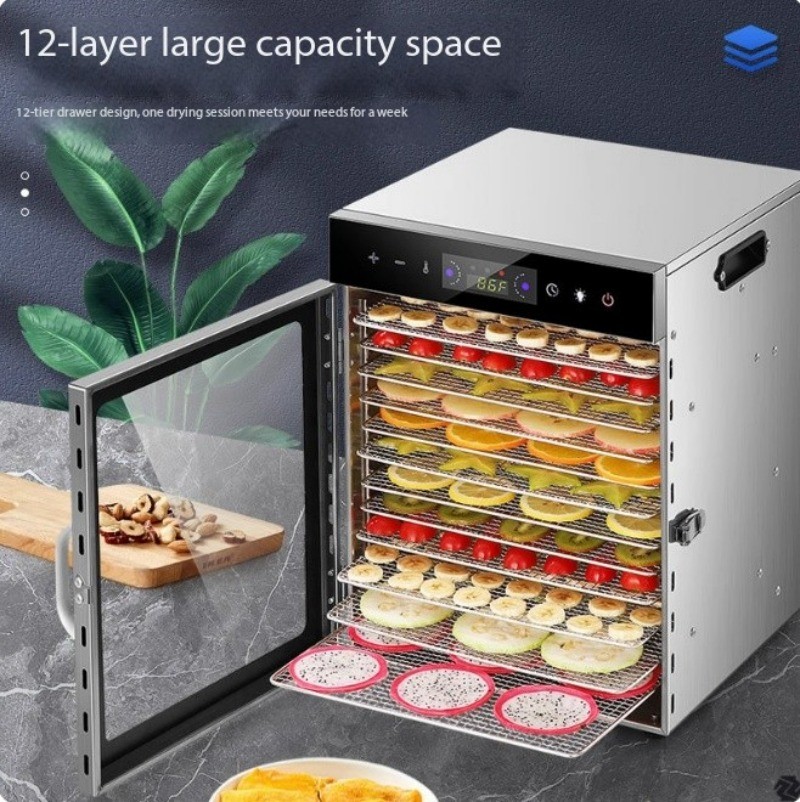 18th Floor High Capacity Food Pet Snacks Meat Vegetables Dryer Heating Dried