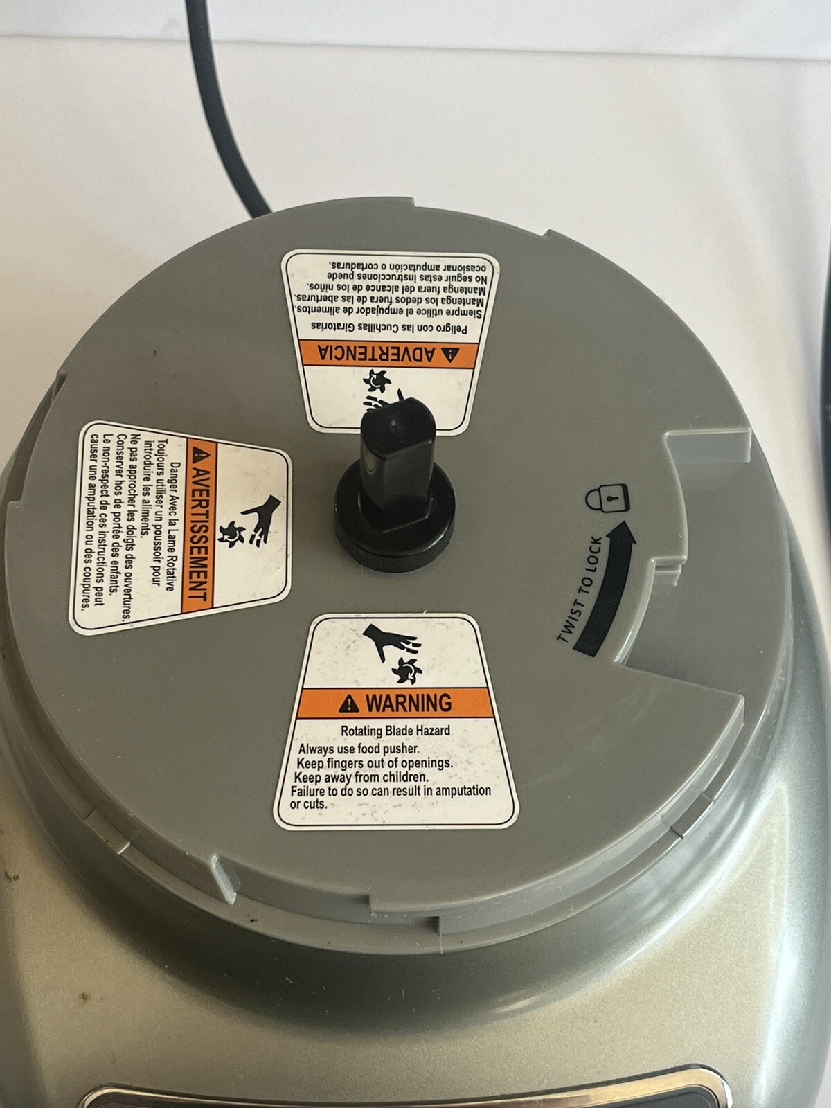 Kitchenaid Food Processor KFP0711CU0 Replacement Part Silver Base Unit Motor