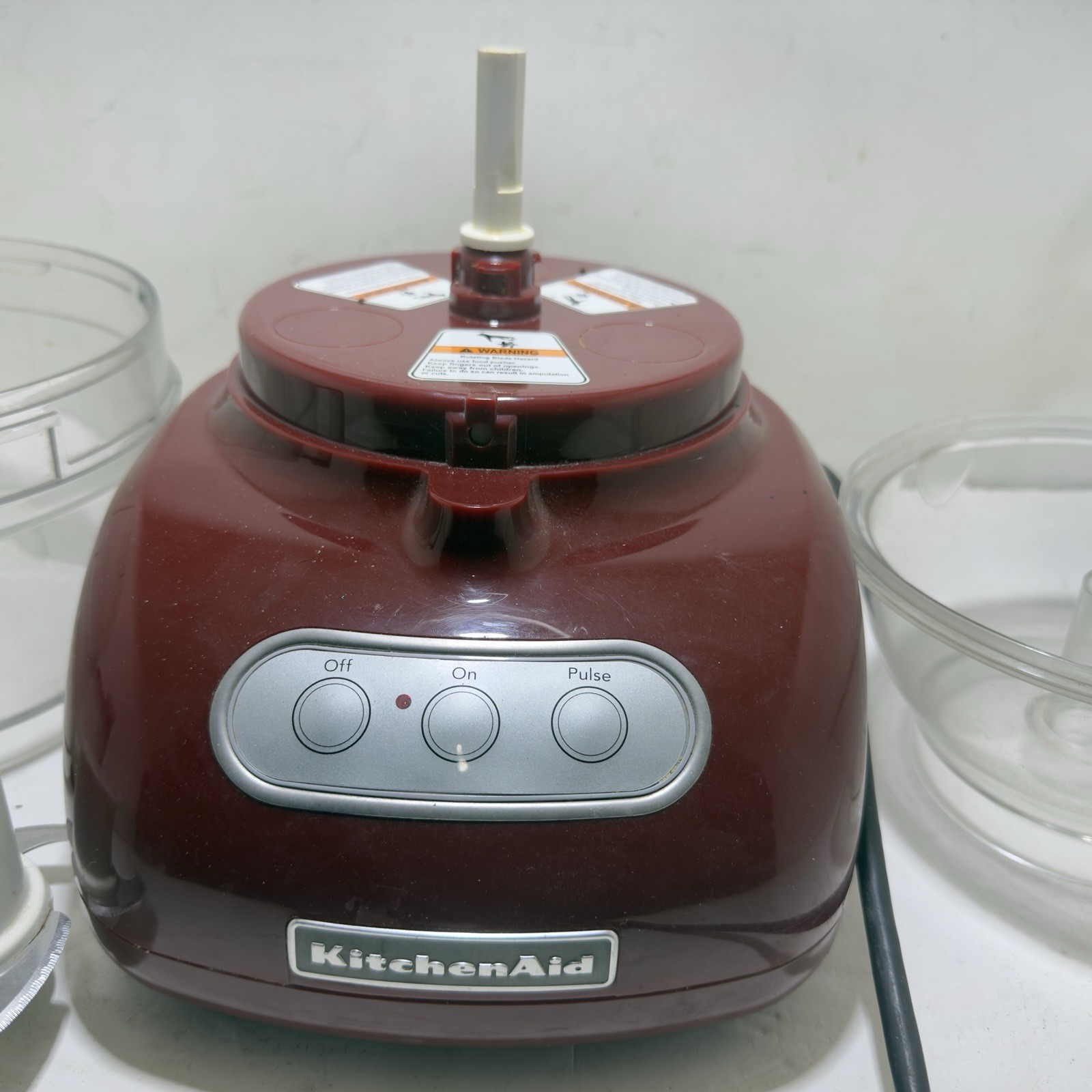 KitchenAid 7-Cup Food Processor RED KFP740QGC1-See Description