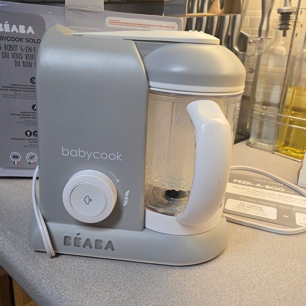 Beaba Babycook Solo Baby Food Maker Processor Cloud