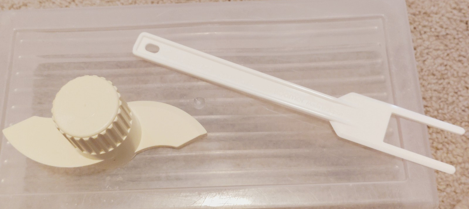 NEW Cuisinart DLC-8 Food Spatula Blade Reamer & Dough Blade Japan Made