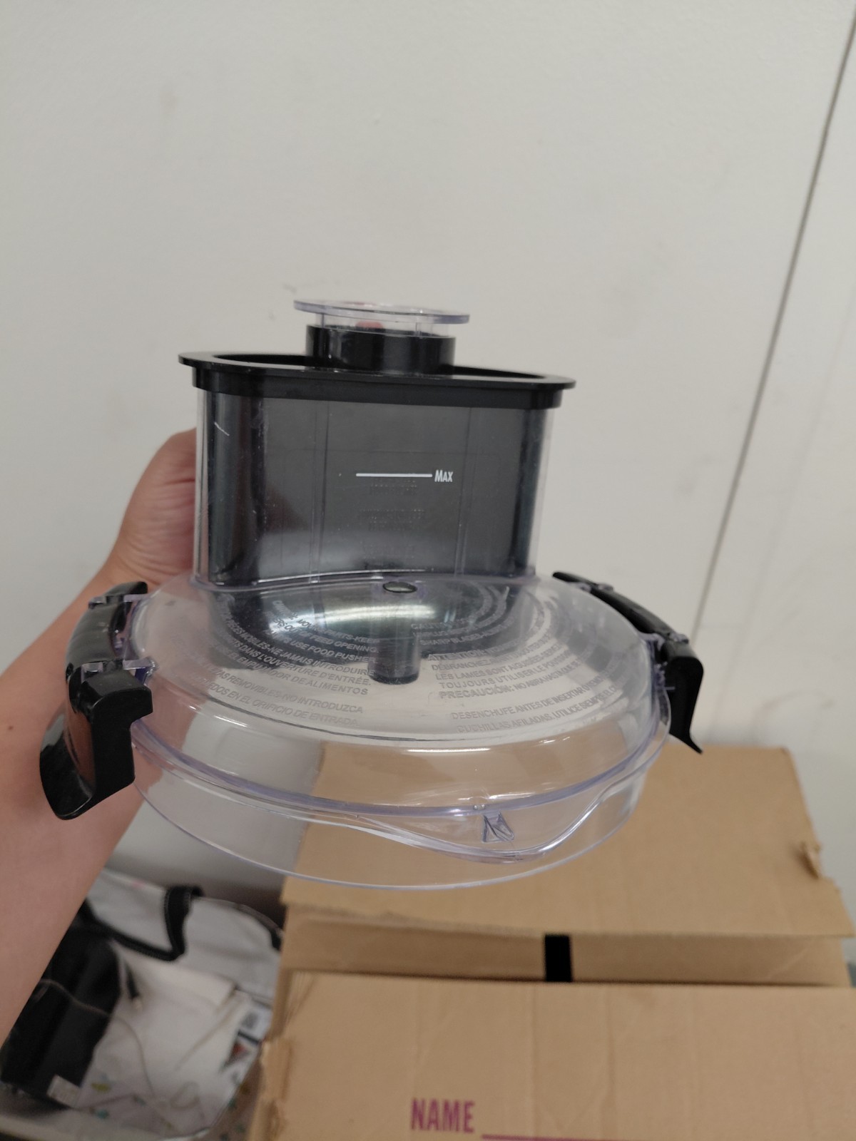 Hamilton Beach 70725AG 12 Cup Stack and Snap Food Processor Replacement Lid