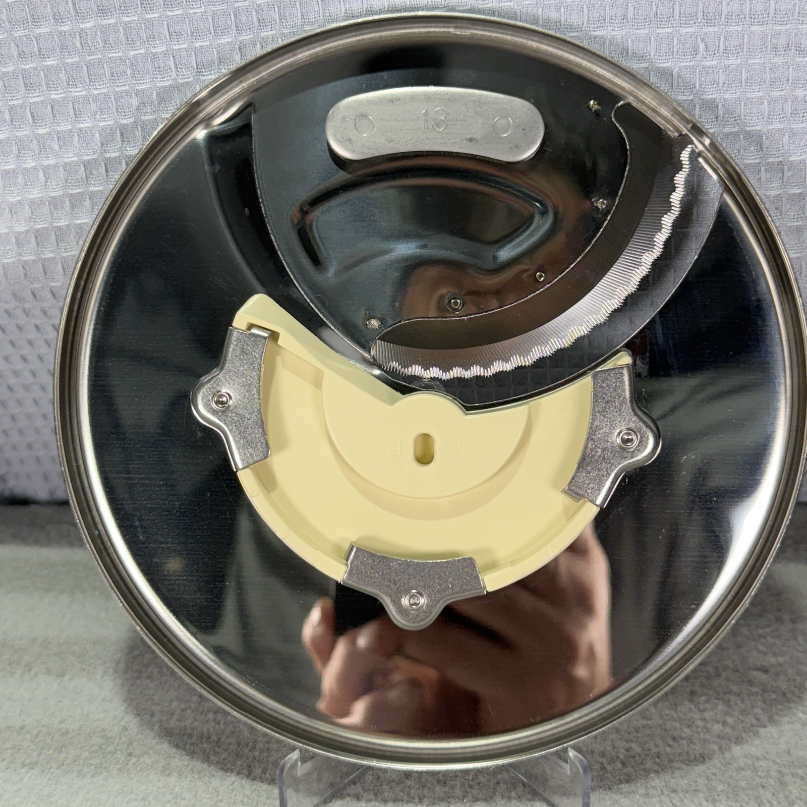 🔥 Cuisinart Disc Blade DLC-044TX 4mm For Food Processor DFP-14BCN DLC-7 CLEAN!