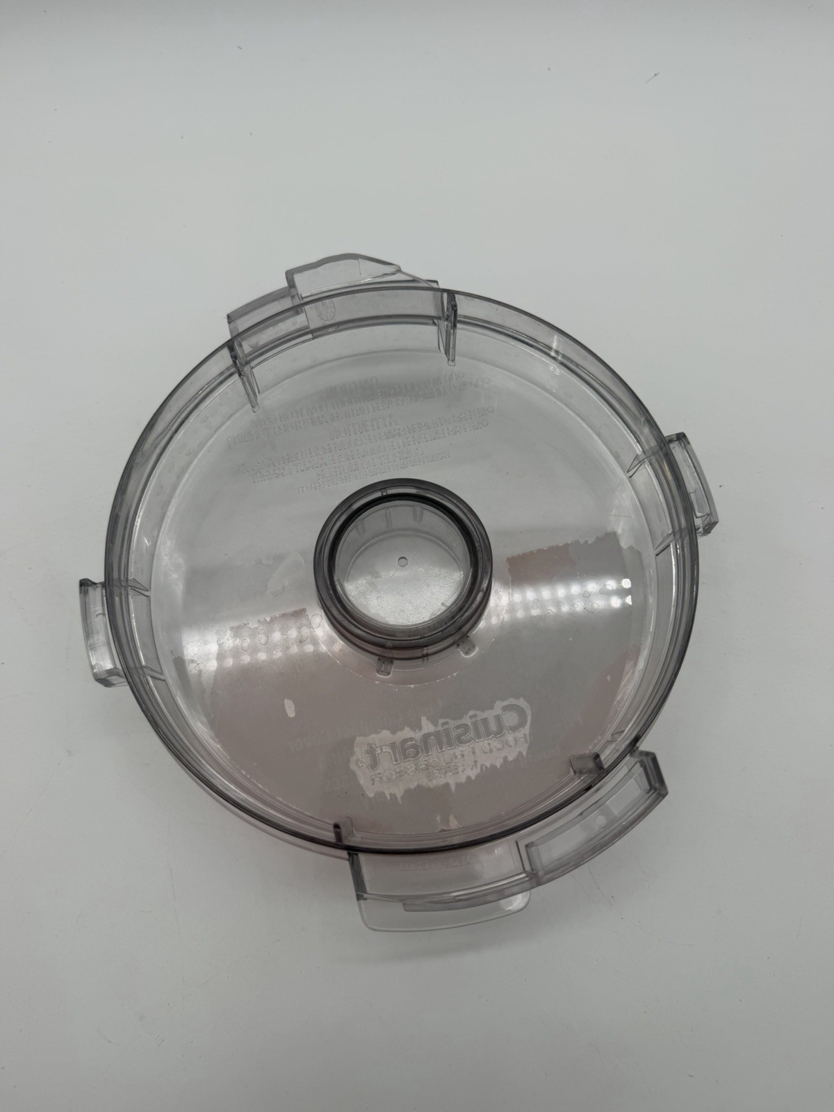 CUISINART Food Processor DLC-5/DLC-10 – BOWL LID with Center Cap – DLC-116GTX