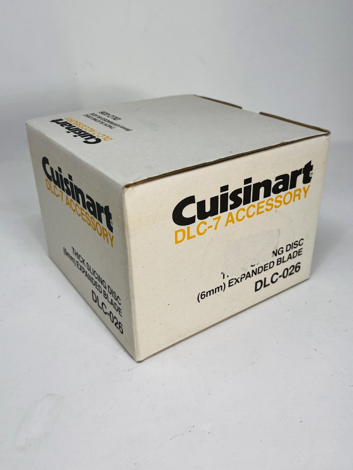 Cuisinart Food Processor DLC-7 Accessory THICK SLICING DISC 6mm [DLC-026]