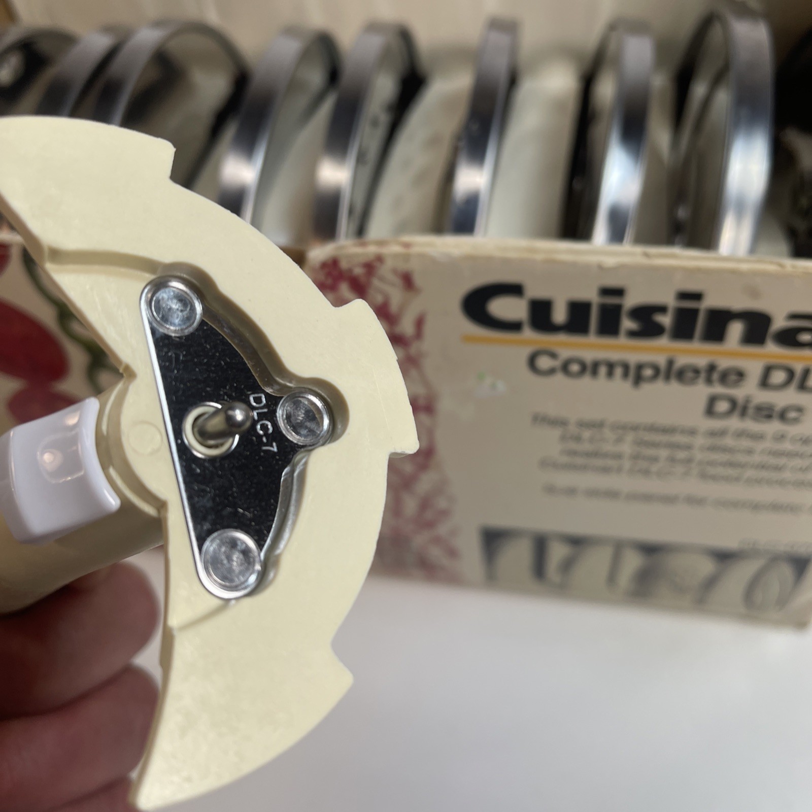 Cuisinart DLC-7 Food Processor 9 Disc Set DLC-070 Blades – Complete