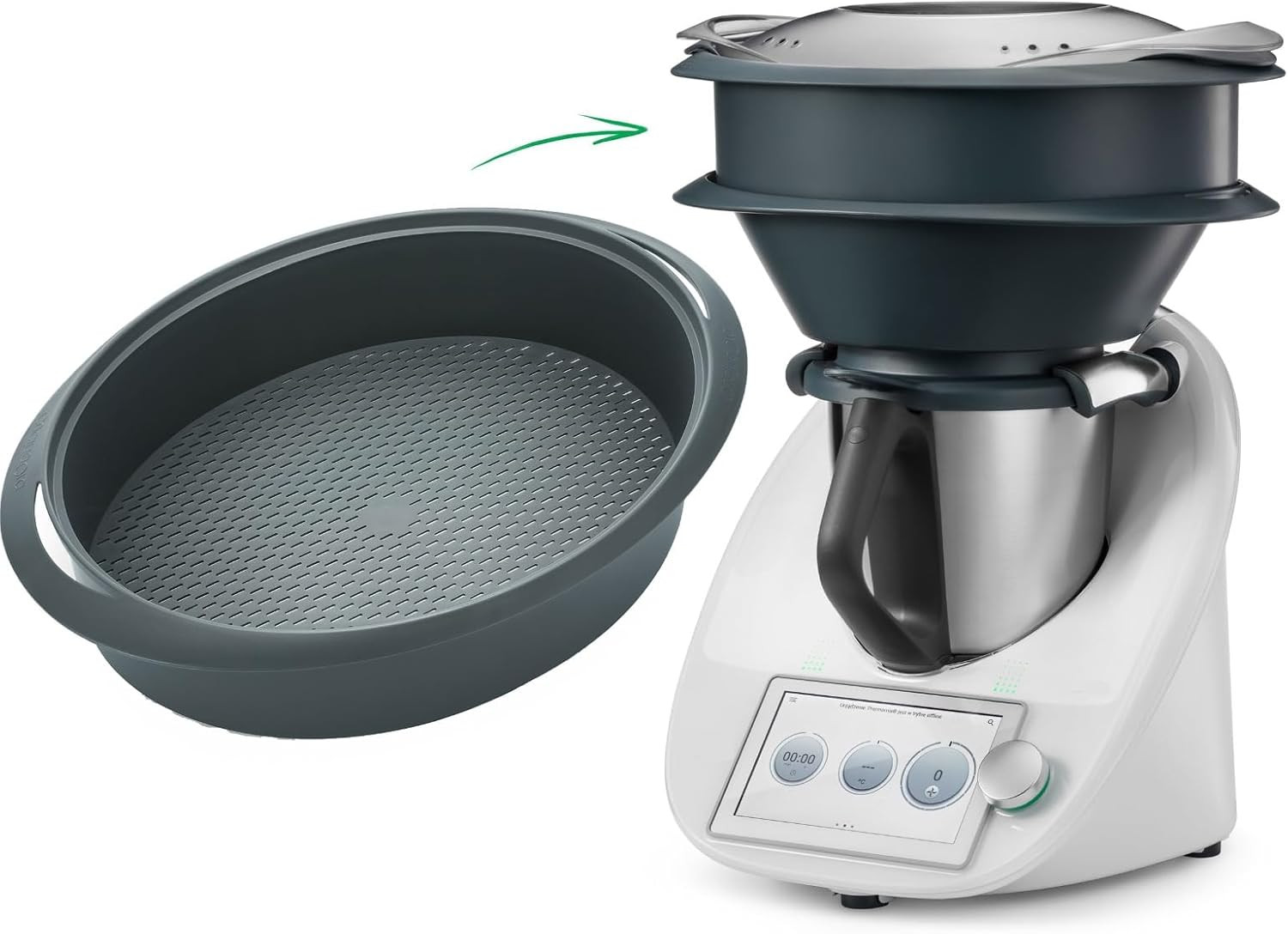 Steamlevel Für Thermomix TM6/TM5/TM31 – Varoma Einsatz Zur Erweiterung Der Dampf