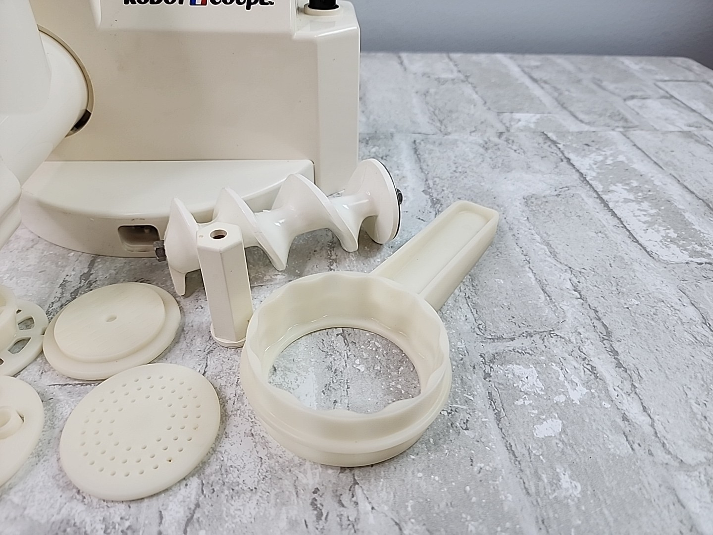 Robot Coupe RC2100 Food Processor Grinder Attachment Accessories NO PUSHER READ*