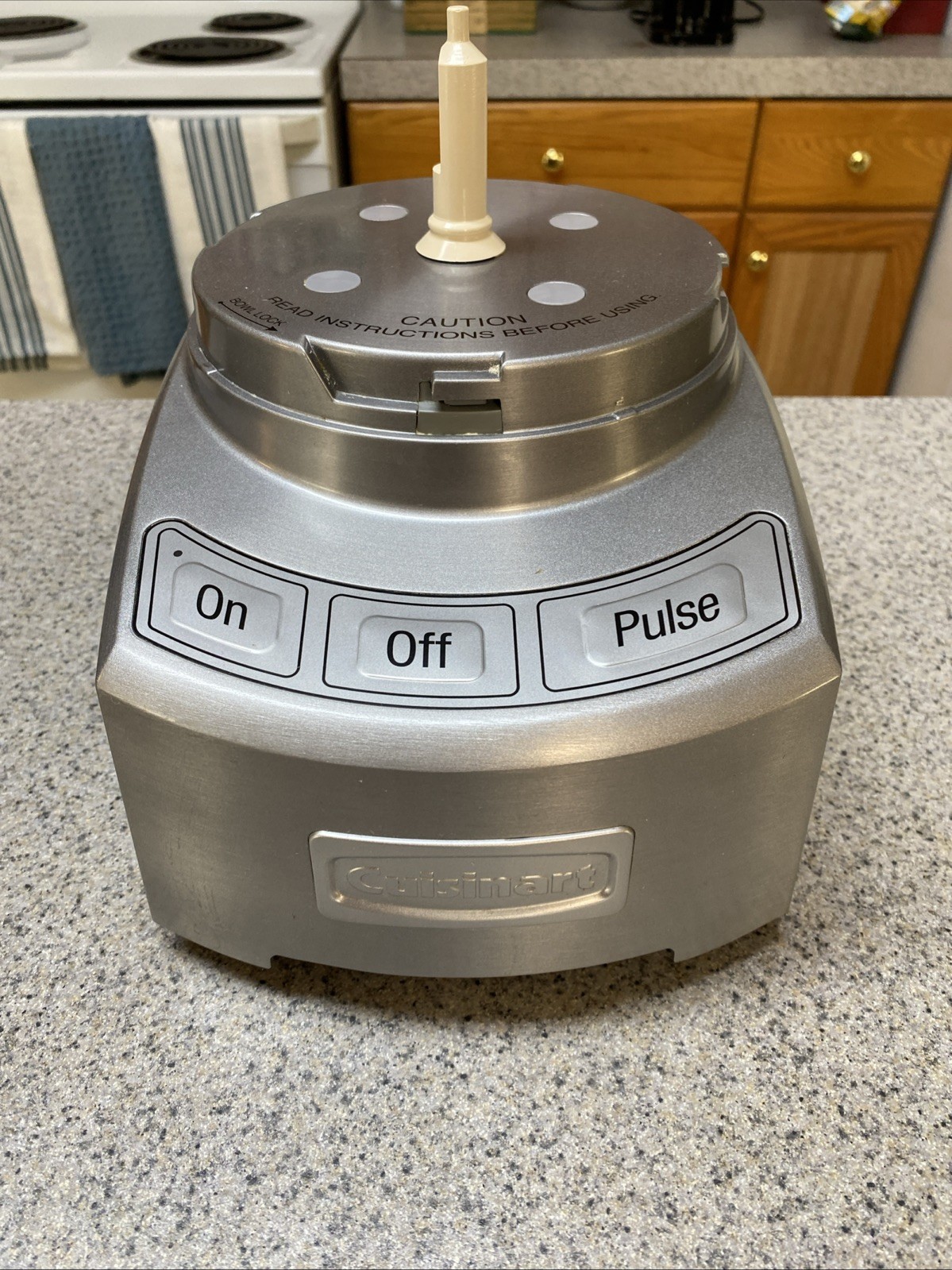 Cuisinart Elite CFP-24BCPC 12-Cup Food Processor Motor Base Only Tested
