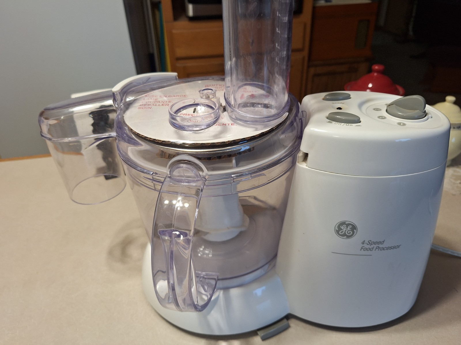 General Electric 4-Speed Food Processor 12 Qt Model 106622F White
