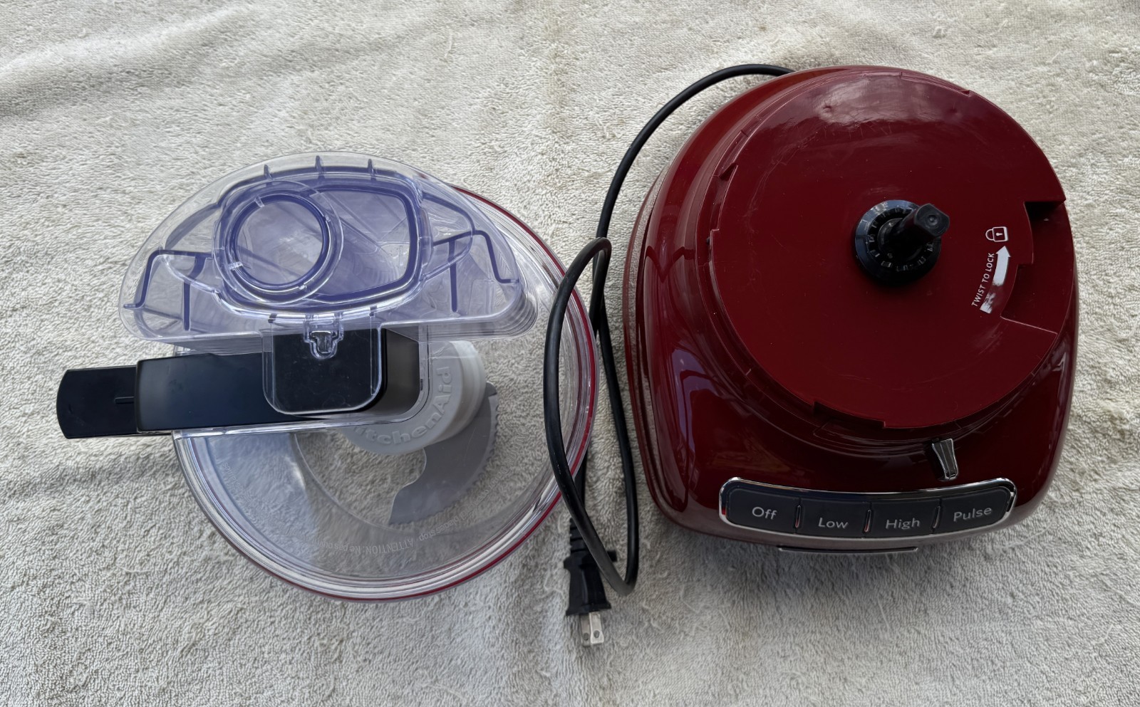 KITCHENAID FOOD PROCESSOR MODEL NO. RKFD0930 GC