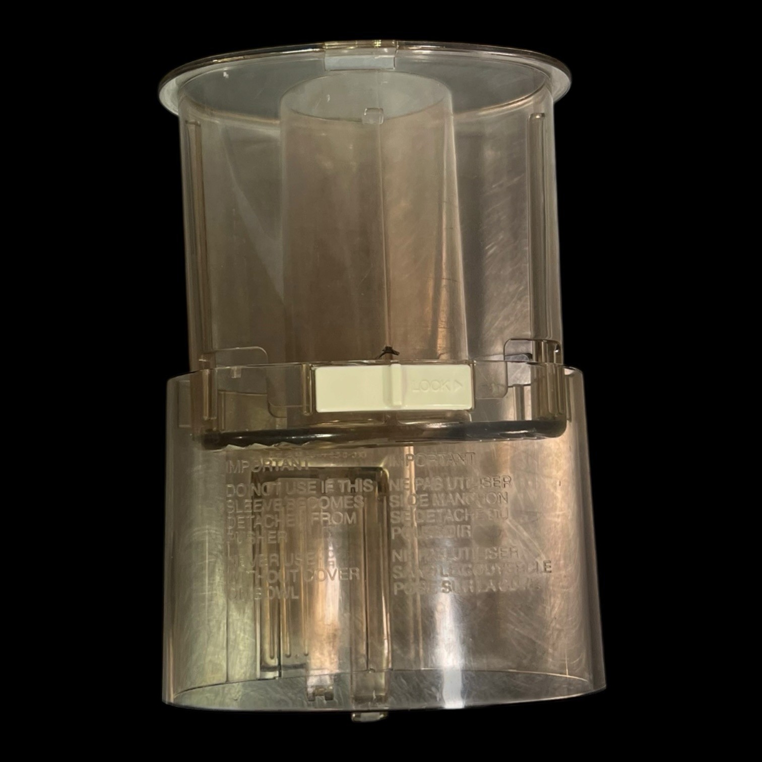 Cuisinart DLC-8 Plus Food Processor Replacement Parts – Chute & Pusher ONLY