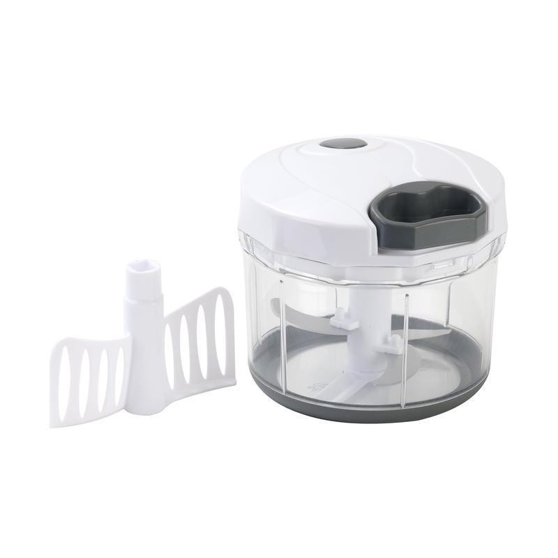 1qt Quick Pull Chopper Multi-Blade Food Processor Kitchen Tool BPA Free Durable