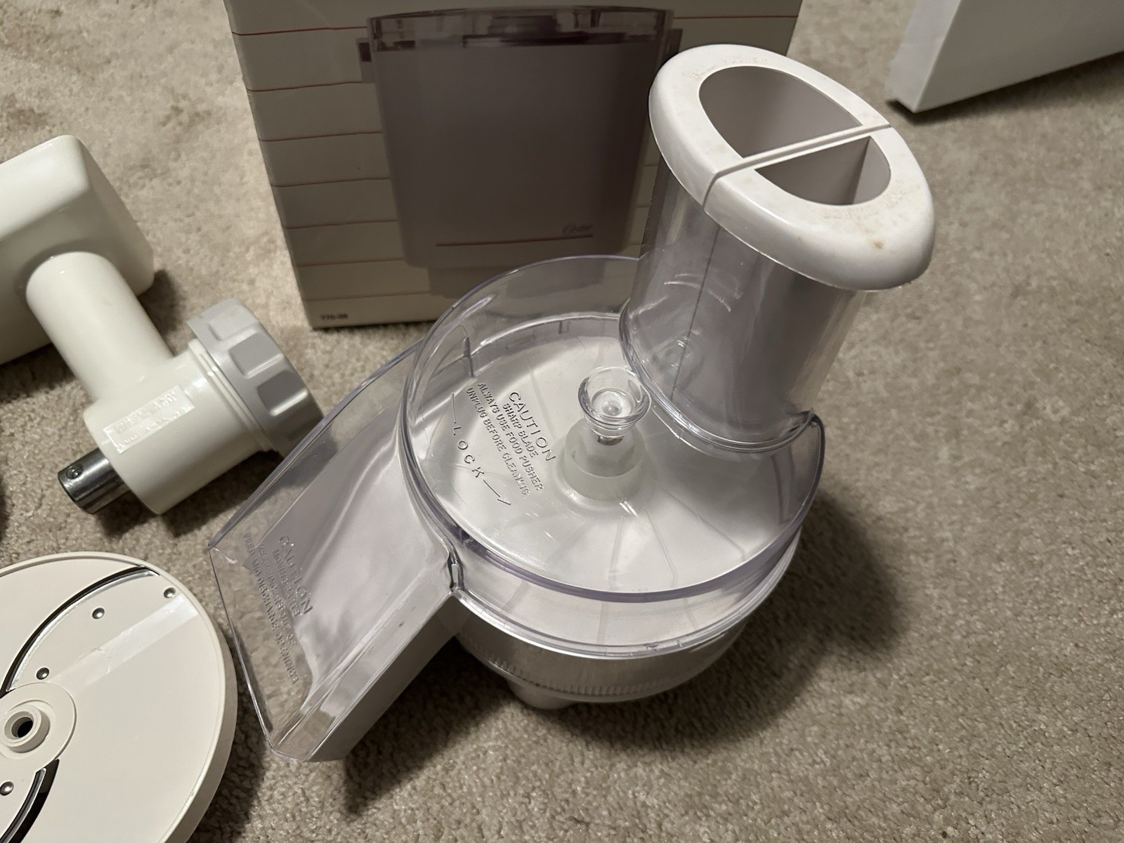 Oster Electronic Kitchen Center, Meat Grinder, Shredder, Whisks, Ice Cream Maker