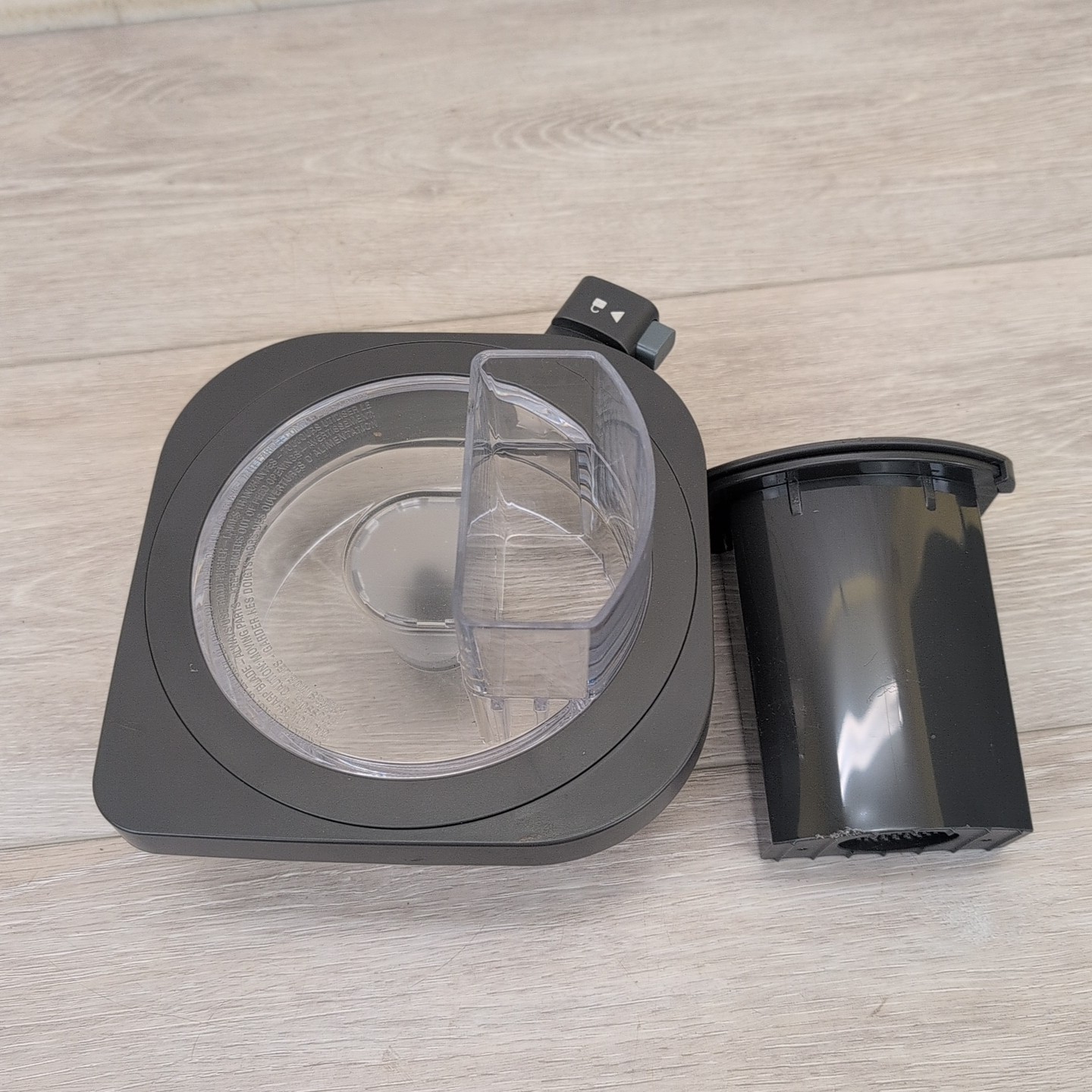 Ninja CO401B Food Processor Feed Chute Lid & Pusher OEM Replacement
