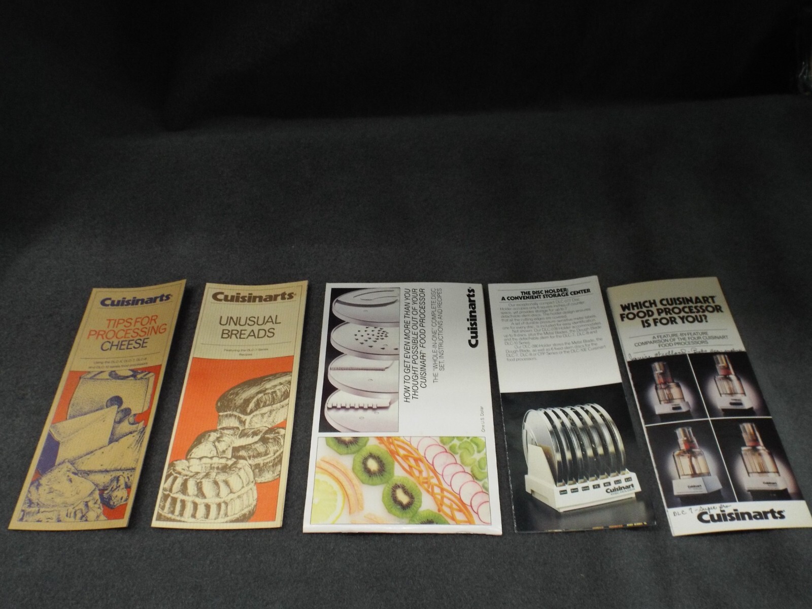 Booklets Instructions Recipes-Cuisinart DLC-8-10 Food Processor Blade Attachment