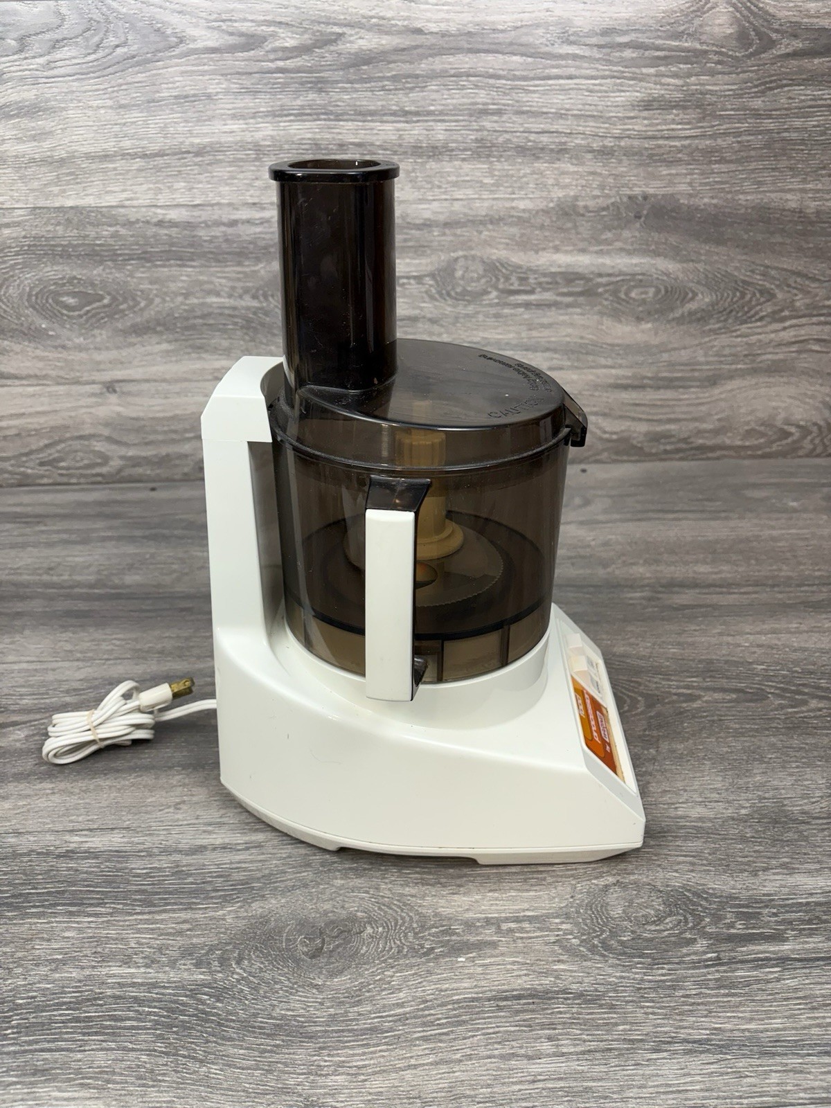 Food Processor Waring FP510 and Blade 805 W/ Blades Manual & Accessories