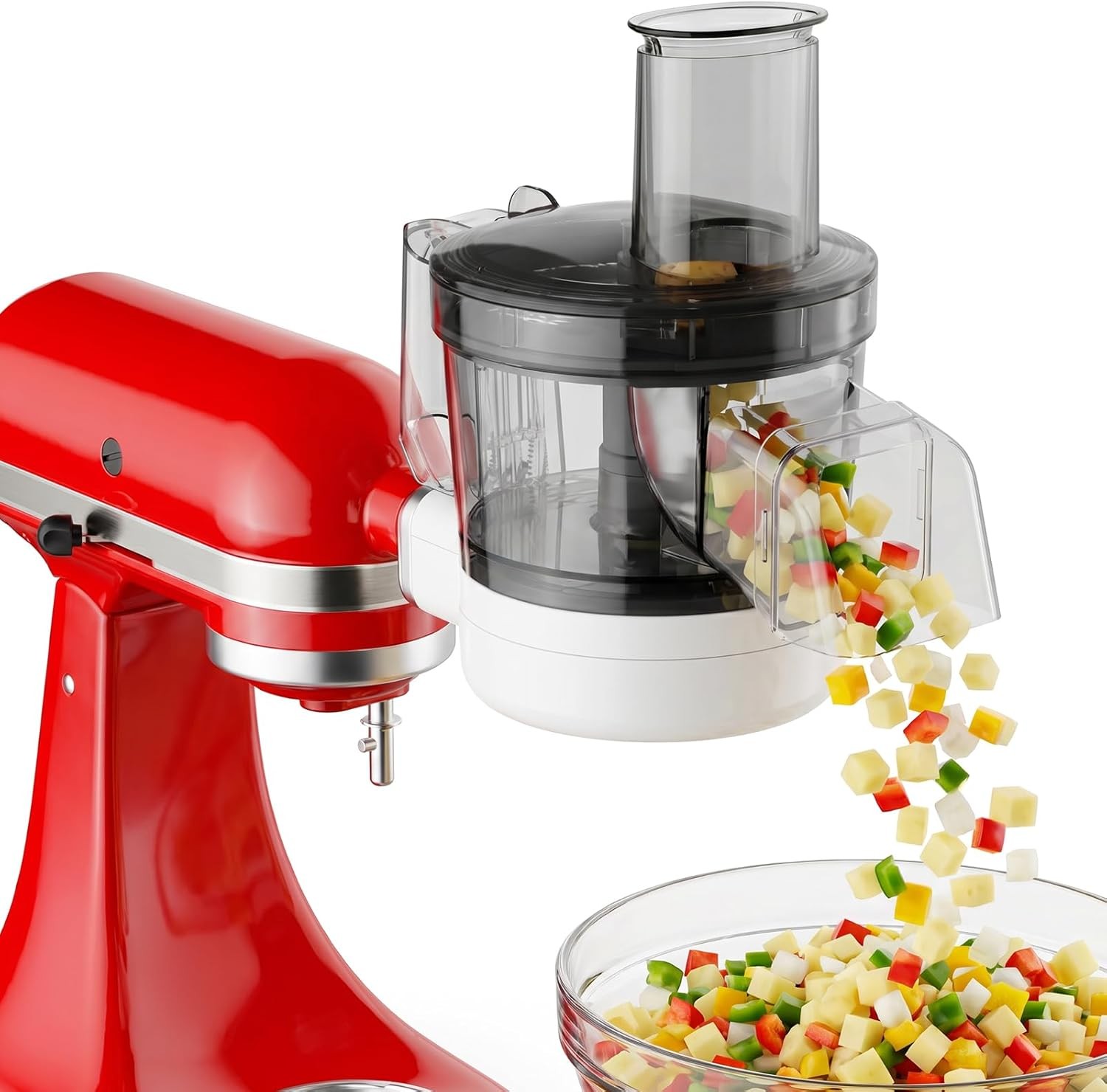 GVODE 5-in-1 Food Processor Attachment for KitchenAid Storage Case
