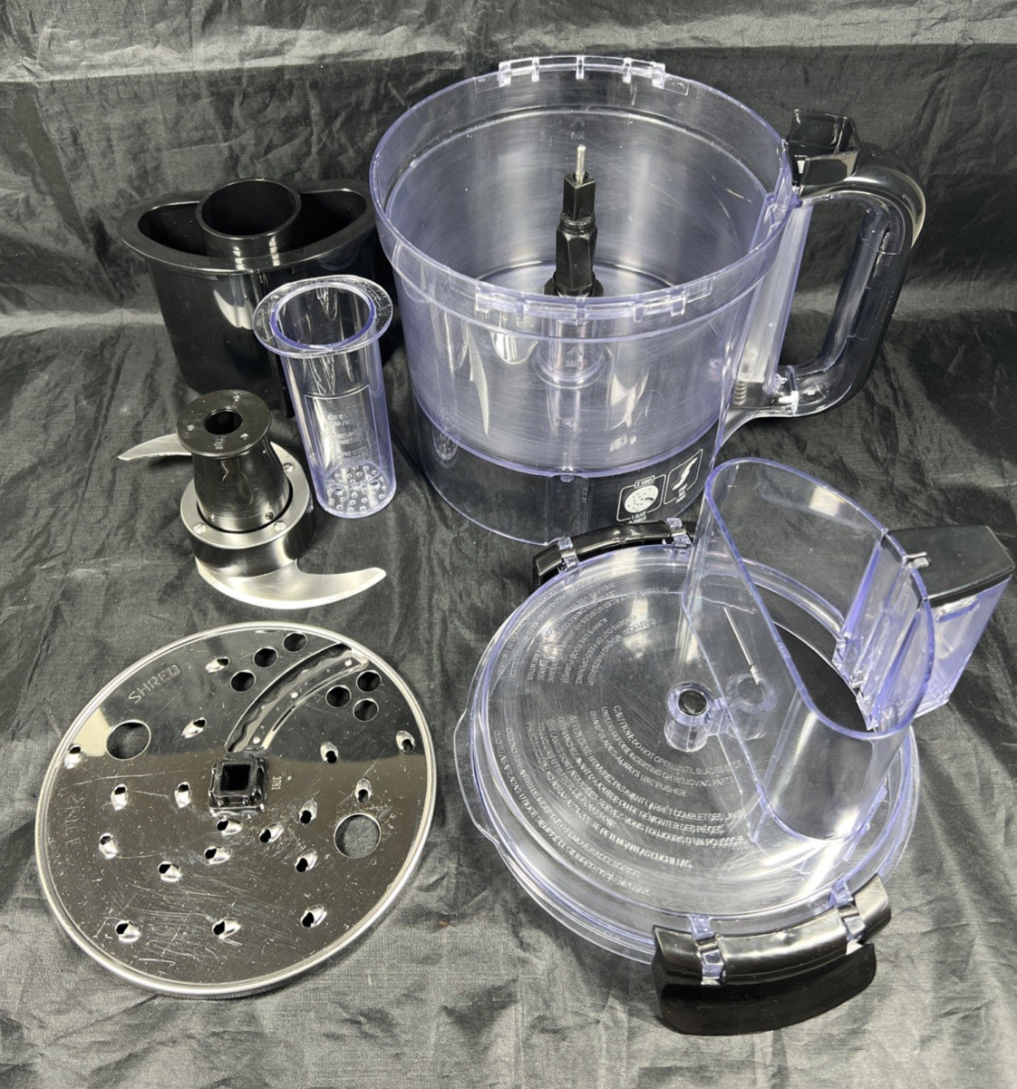 Hamilton Beach 70723 Type FP32 Food Processor Set Bowl, Lid, Pusher, Disc, Blade