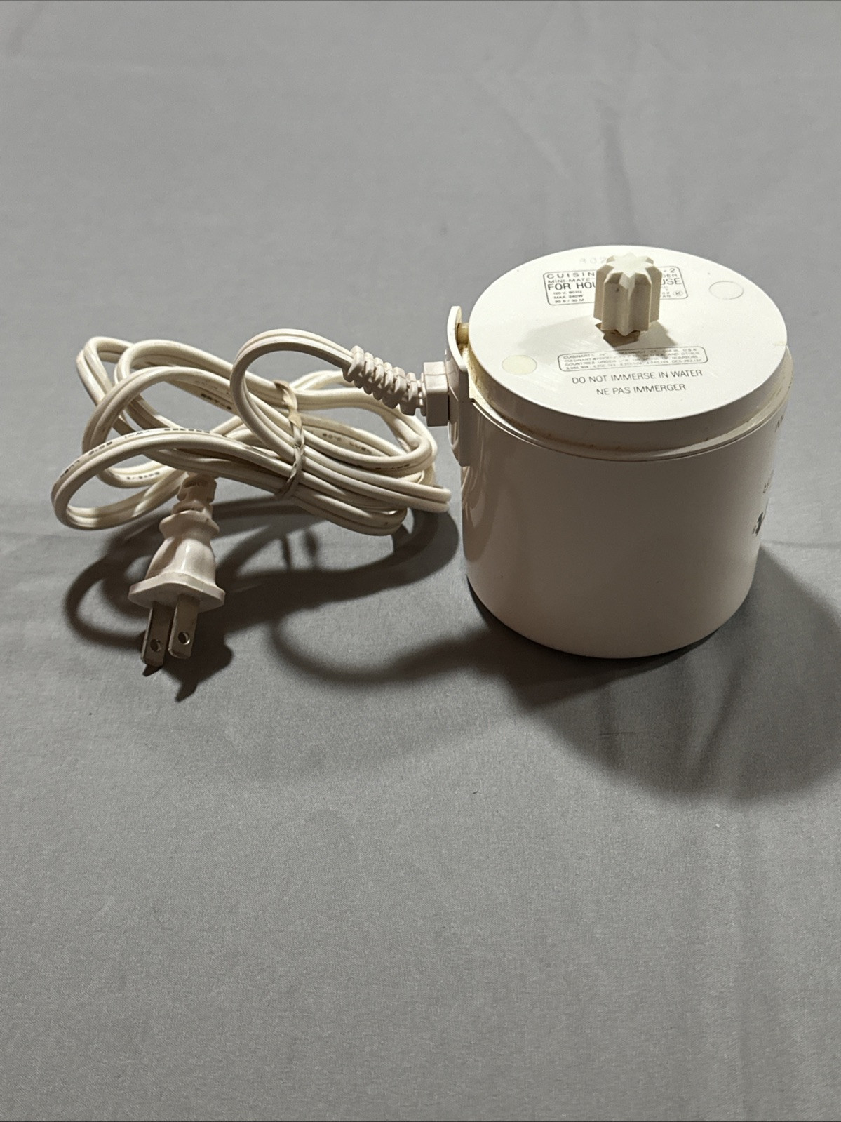 Cuisinart Mini-Mate Plus Chopper Grinder MM 2M 2MCBase/Motor Only Replacement