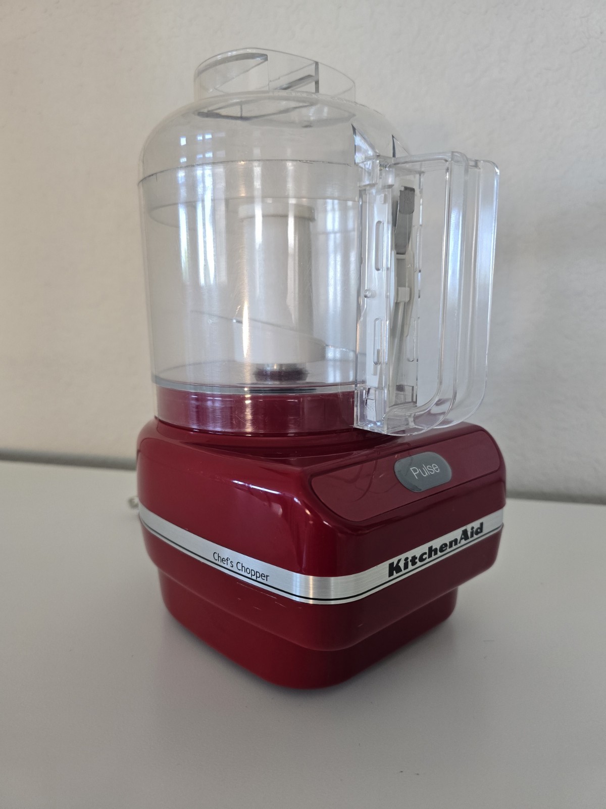 KitchenAid Chef’s Chopper KFC3100ER2 3 Cup Food Processor Red
