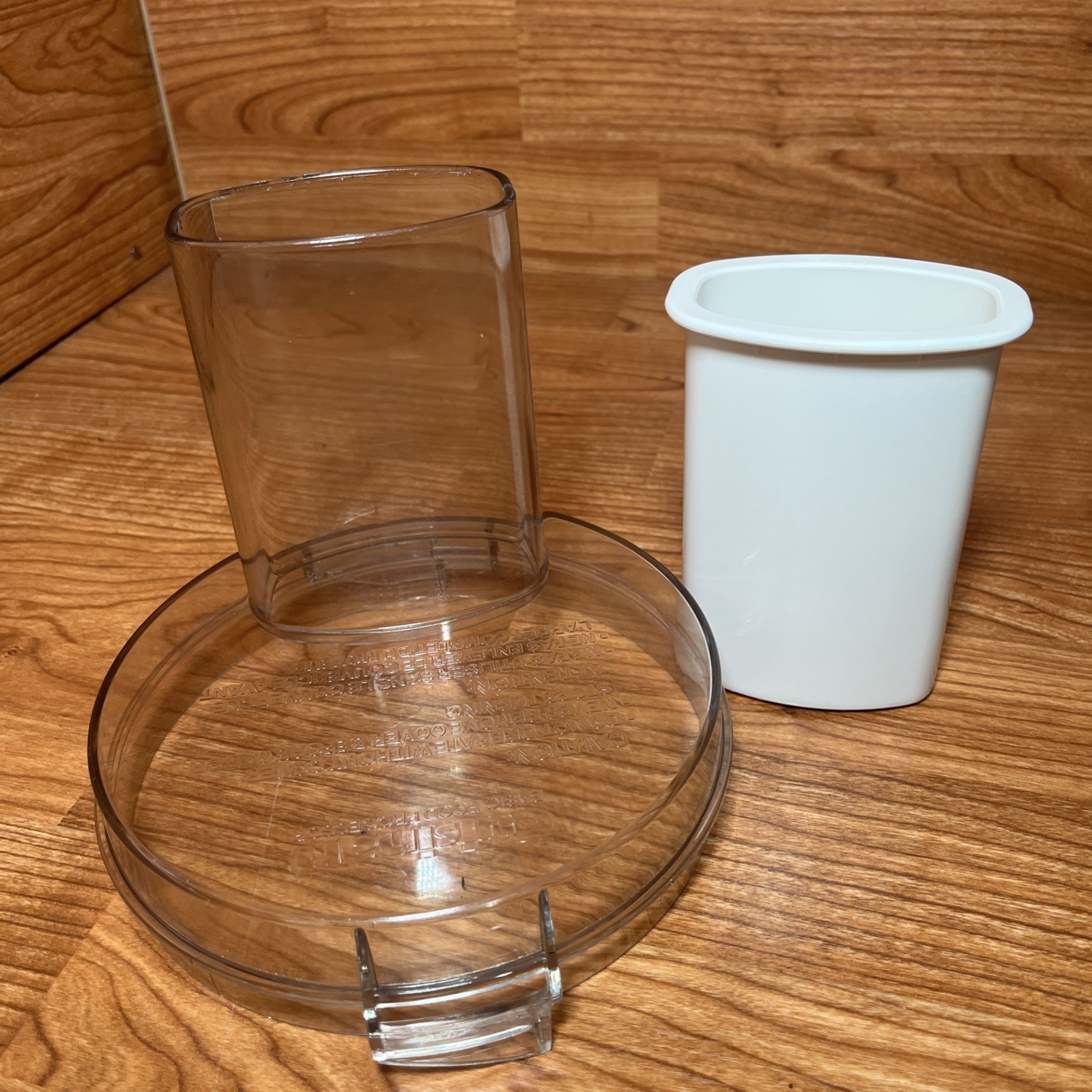 Cuisinart Food Processor DLC-5 TX LID COVER DLC-104TX & PUSHER DLC-106TX