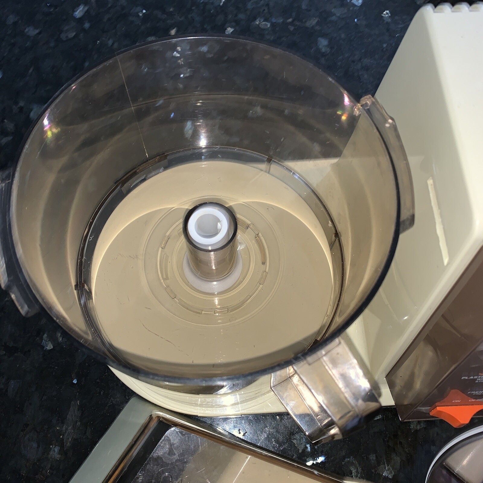 SEARS Vintage 7-SPEED Counter Craft FOOD PROCESSOR Model 400 WORKS