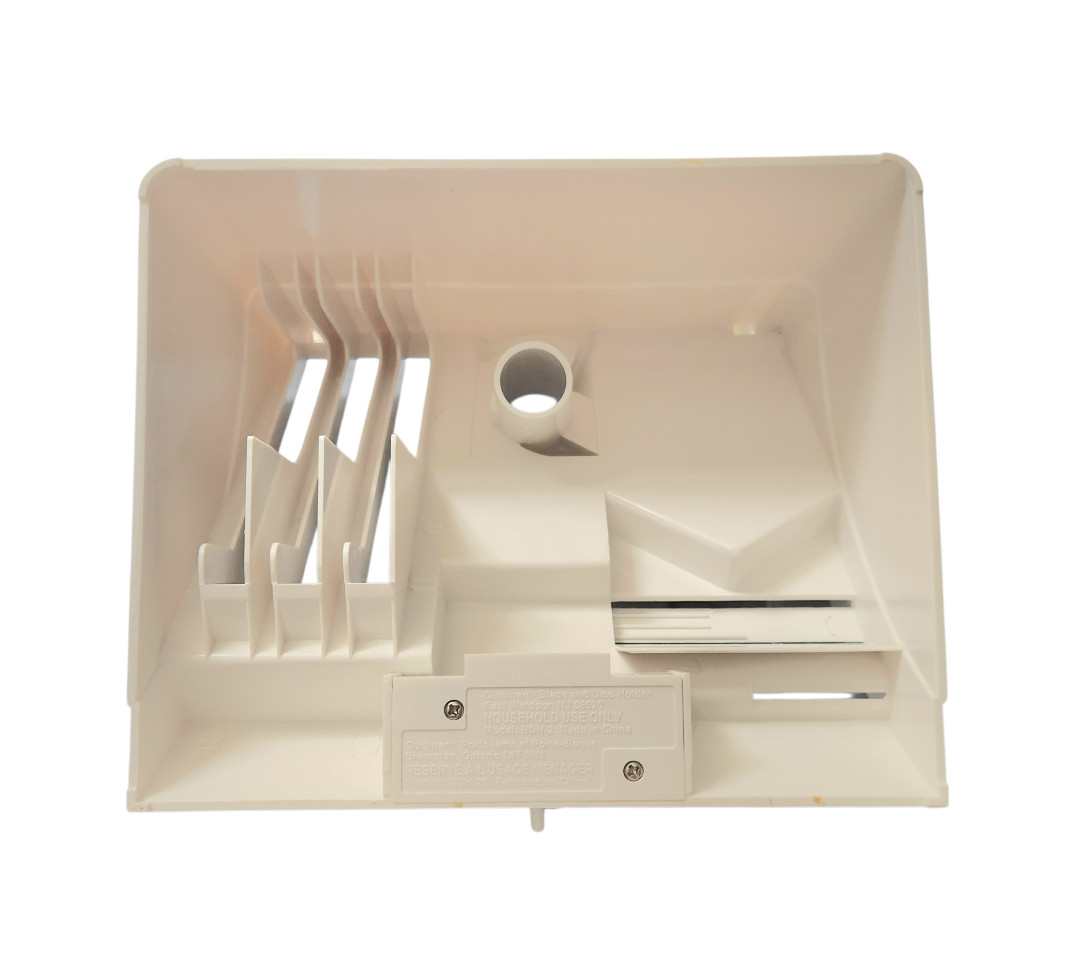 Cuisinart Blade and Disc Holder Storage Box With Lock Clear Dome Lid BDH-2