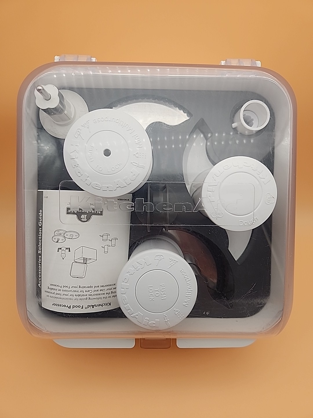 KITCHEN-AID PA-GF30 Food Processor Attachment Kit W/ Blades, Discs & Adapters