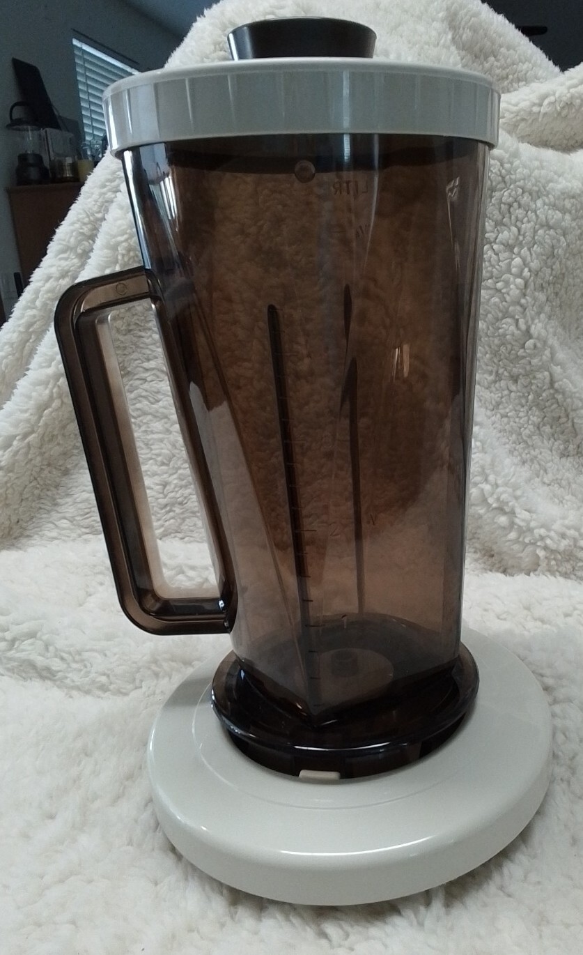 La Machine 1 Mod 354 Blender pitcher bottom rim lid & blade parts only Moulinex