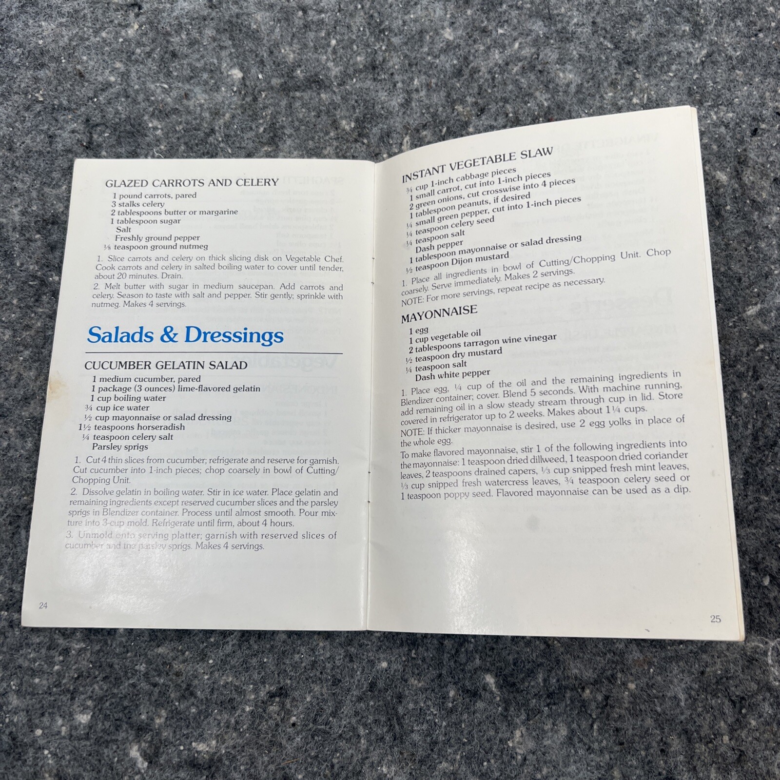 LA Machine Food Processor Model 390 & 354 Instructions and Operating Manual