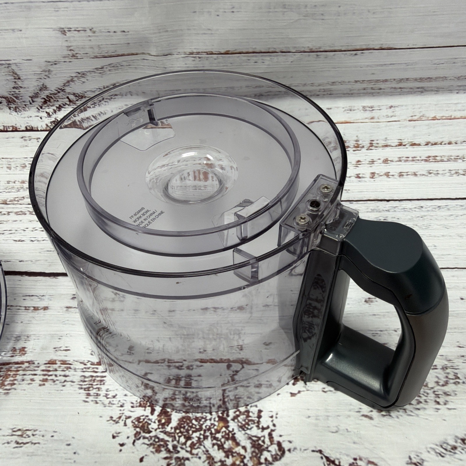 Cuisinart CFP-800 Replacement Food Processor Work Bowl, Lid, Pusher FP8W