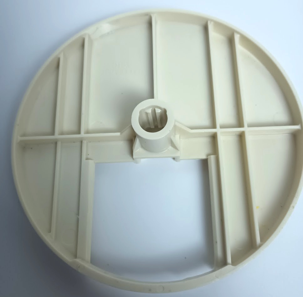GE Food Processor Disc Carrier Hub + Versa Disc Blades D5FP1 Replacement Blades