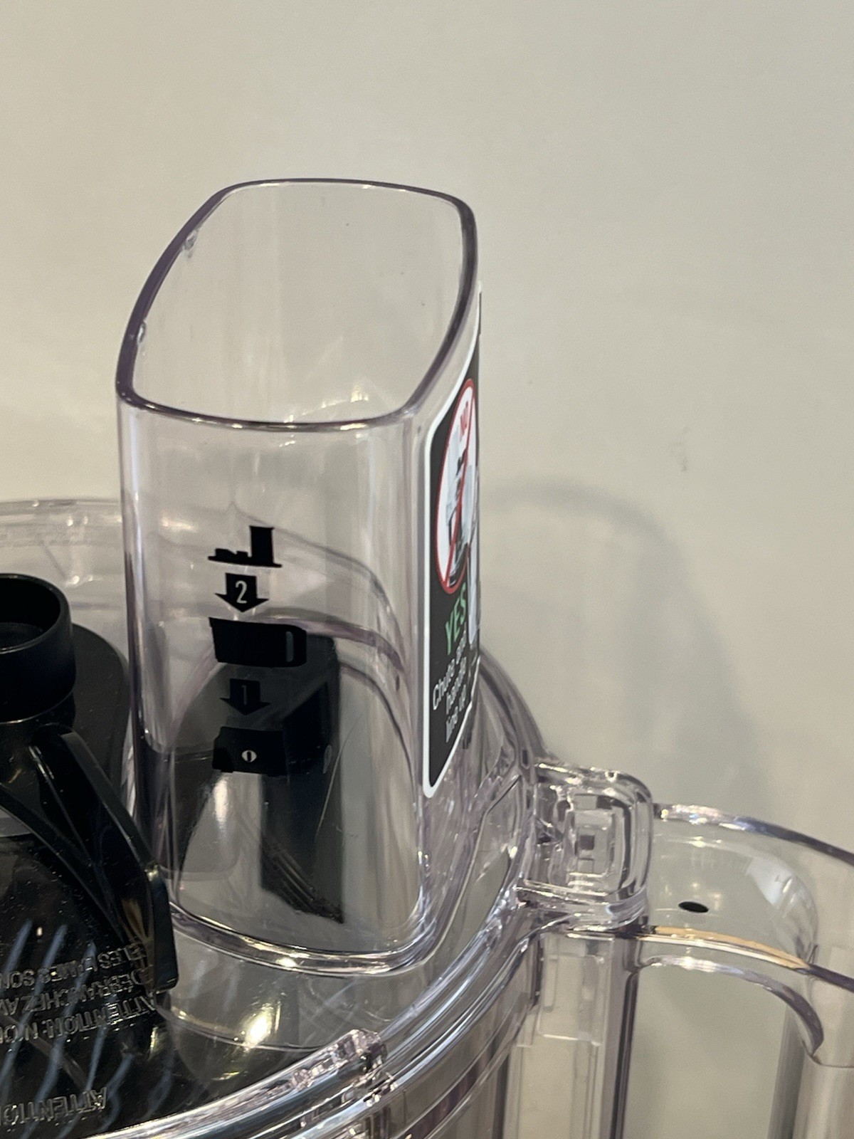 Hamilton Beach Model 70743 8-Cup Food Processor Bowl Scraper Manual TESTED WORKS