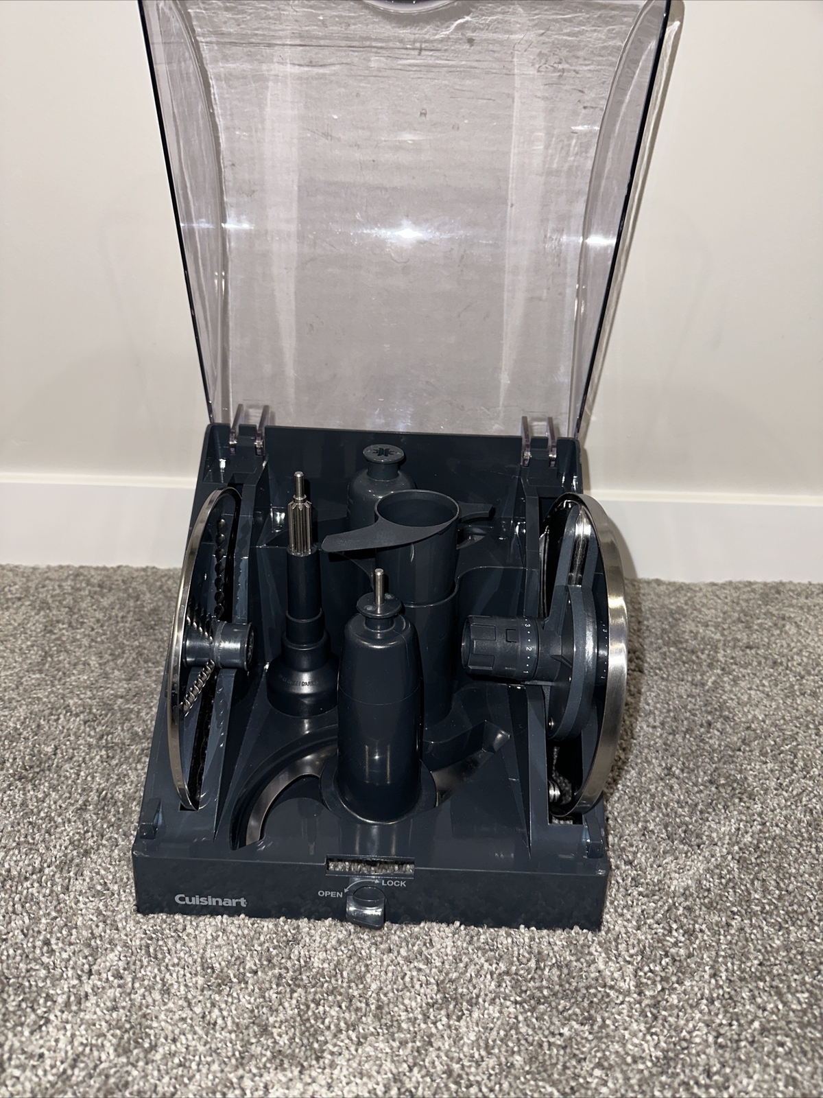 Cuisinart FP 11/13 SC Blades & Accessories Storage Case Food Processor 5 Blades