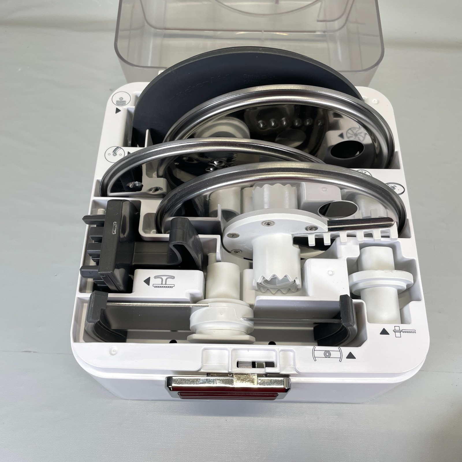 KitchenAid KSM2FPA Food Processor Attachments Blades with Storage Case 526840