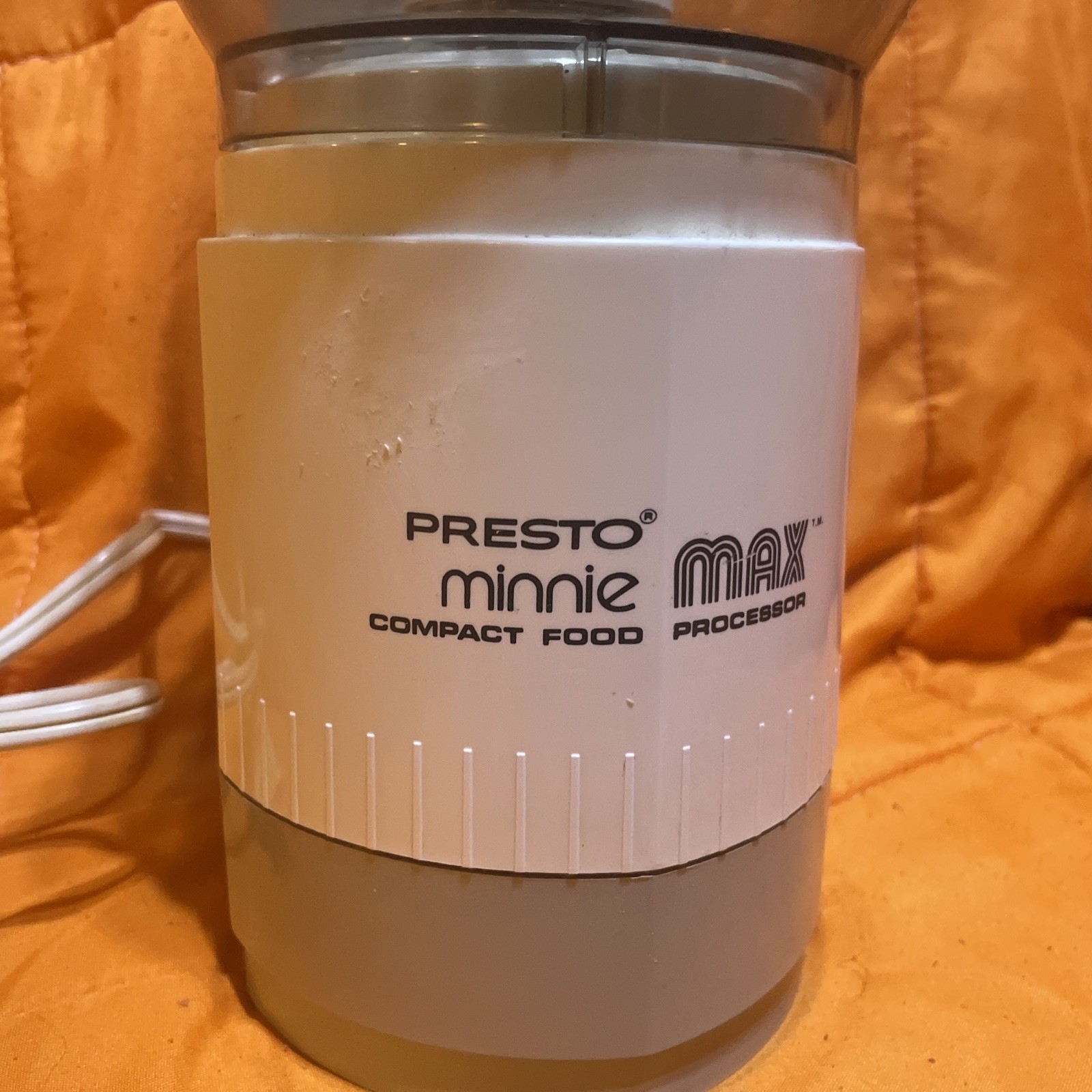 Presto Minnie Max Compact Food Processor Model 029002 Tested Working