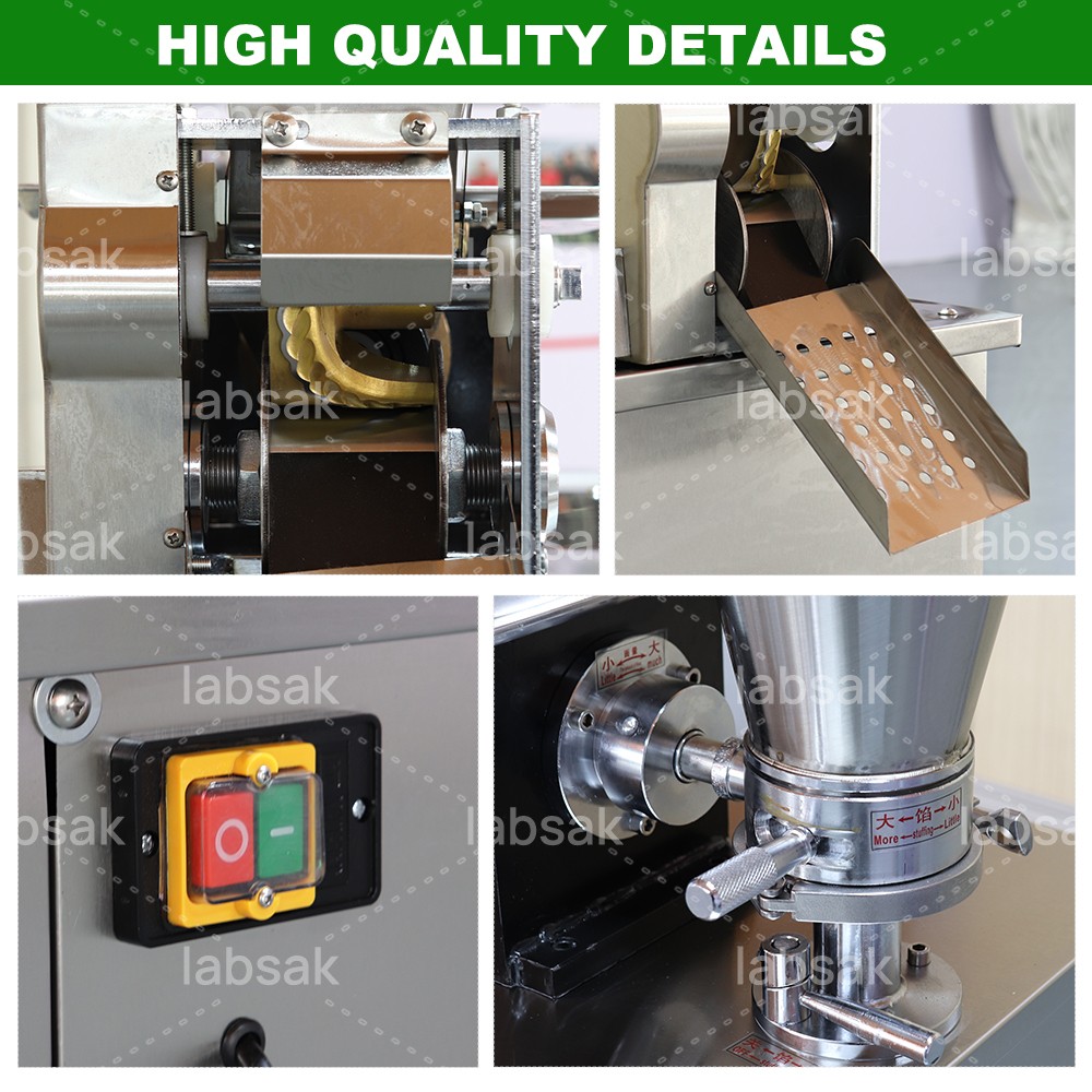 Commercial Dumpling Maker Stainless Steel Samosa Empanada Gyoza Machine Kitchen