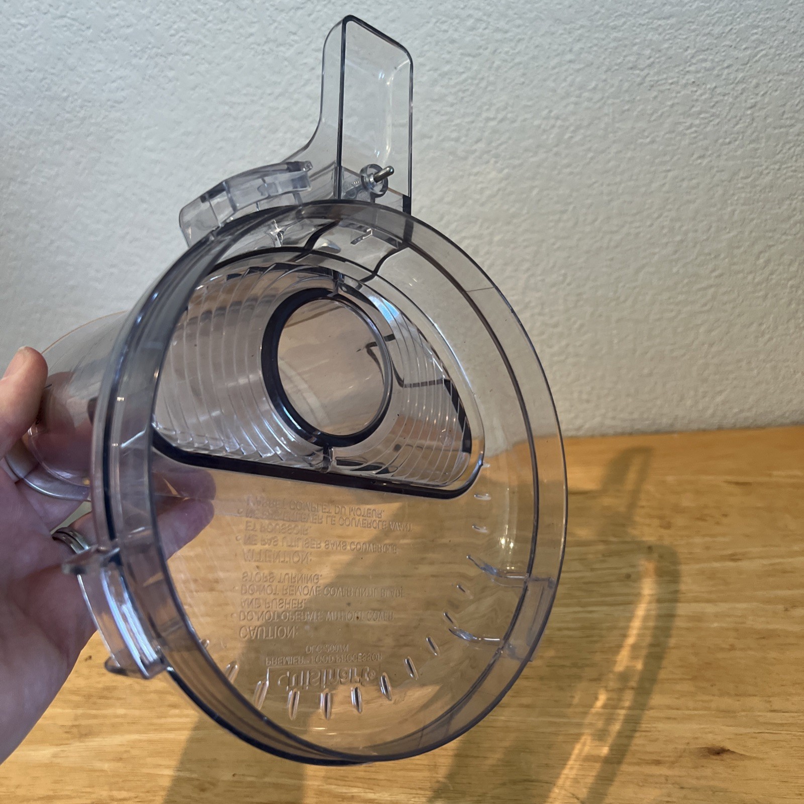 Cuisinart Premier Food Processor Lid & Pusher, DLC-2007N DLC-2011PNT Replacement