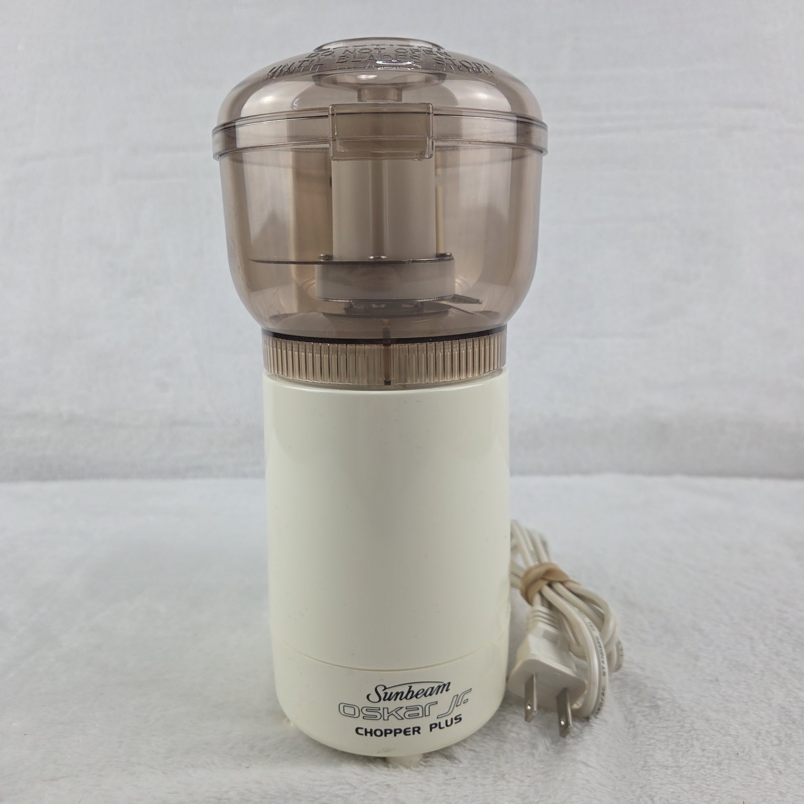 Vintage Sunbeam Oskar Jr Chopper Plus Model 14131 Food Processor Tested