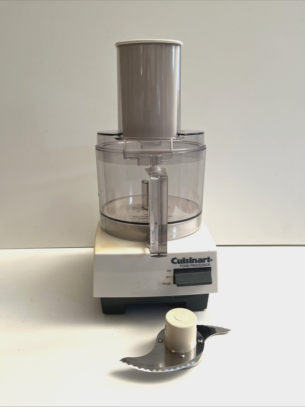 Cuisinart DLC-5 TX Food Processor 7 Cup w/Manual & Blade Unused PLEASE READ