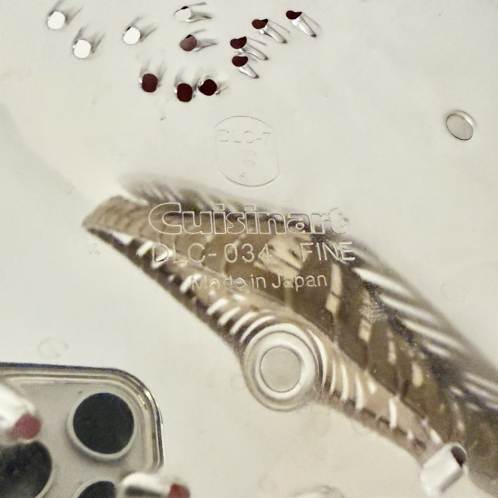 Cuisinart Disc Blade for DLC-7 F Food Processor DLC 034 Fine Shredding Disc