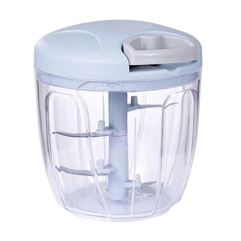 500/900ML Hand Chopper Manual Rope Food Processor Silcer Shredder Salad Maker Ga