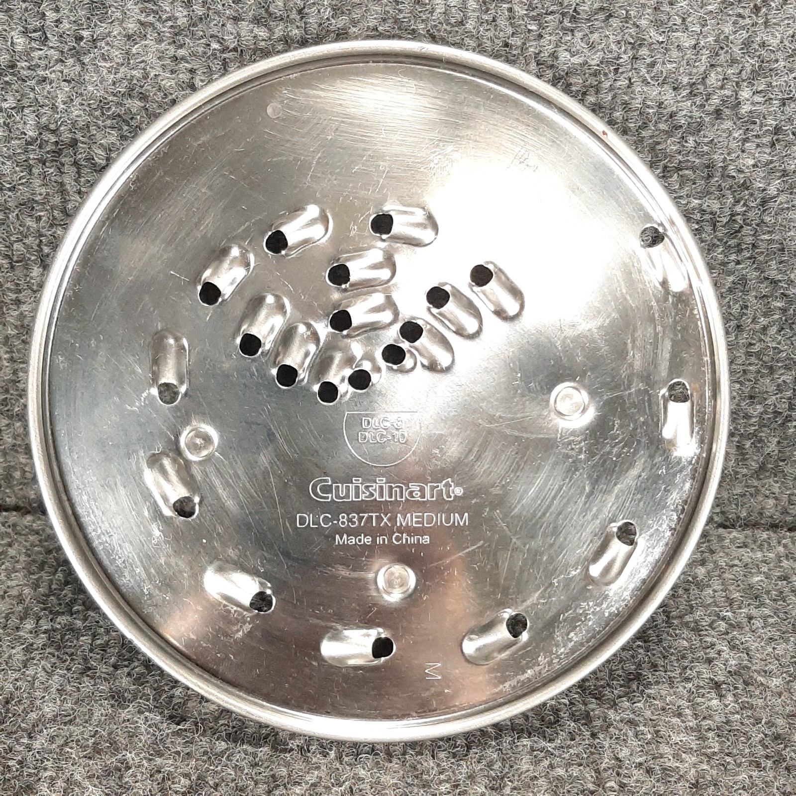 Cuisinart DLC‑837TX Medium Shredding Disc Fits DLC‑8 / DLC‑10 Replacement Part