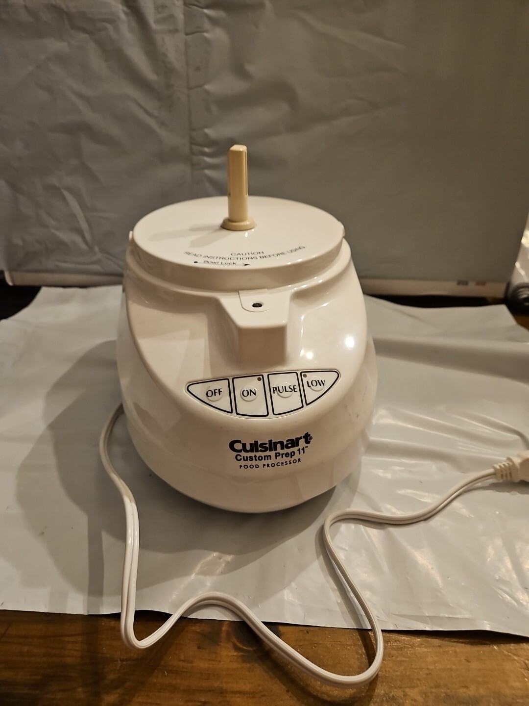 cuisinart custom prep 11 food processor Base