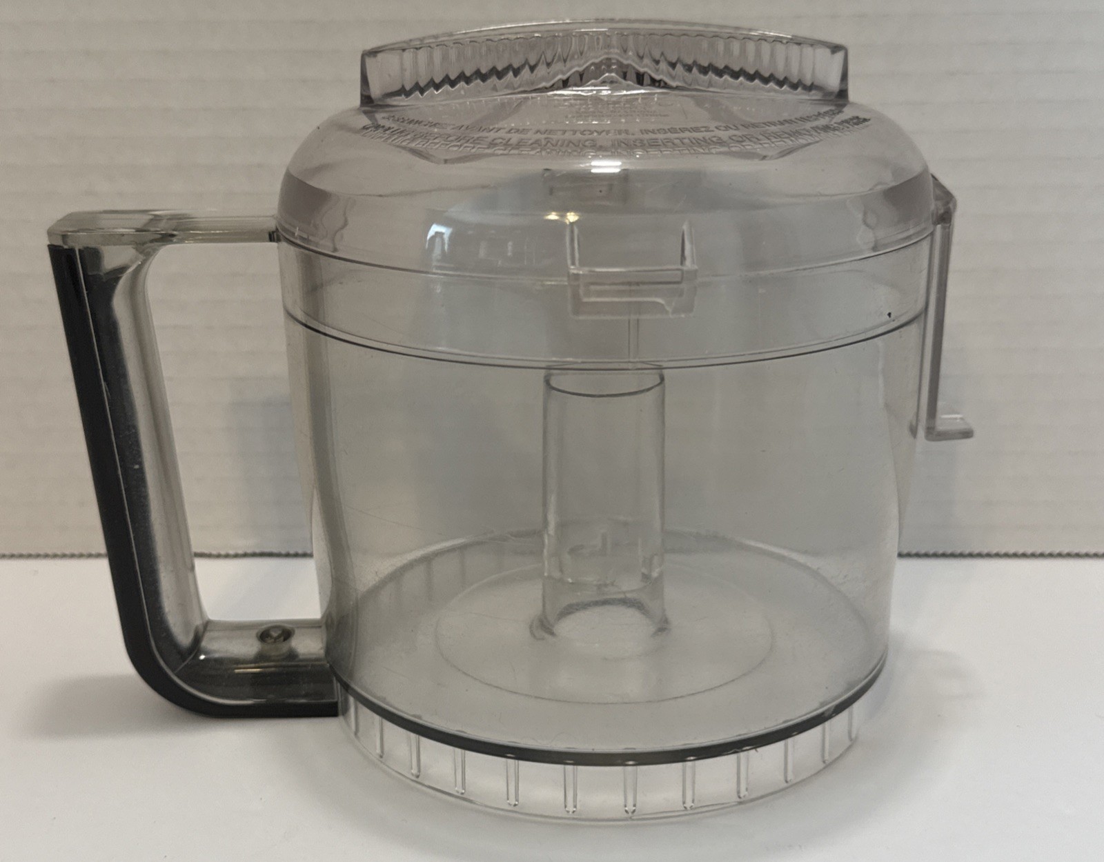 Cuisinart Mini Prep Plus Lid DLC-2AWBC Work Bowl DLC-2AWB Black Handle OEM Part